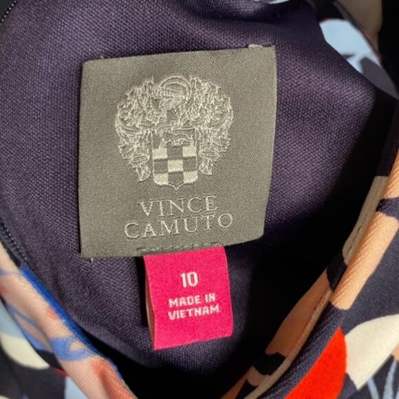 Vince Camuto Floral Halter Dress size 10 - Picture 7 of 9